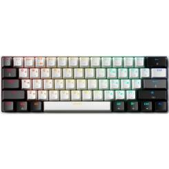 Клавиатура GamePro Genesis Infinity MK130BW Outemu Swithes USB White Фото 1