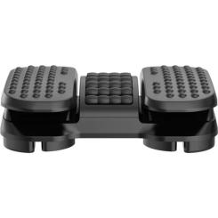 Подставка для ног OfficePro FR730 регульована масажна Black Фото 2