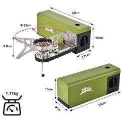 Горелка BRS BRS-97 зелений Фото 3