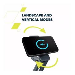 Зарядное устройство Canyon Foldable wireless charger 15W 3in1 Metal Фото 11