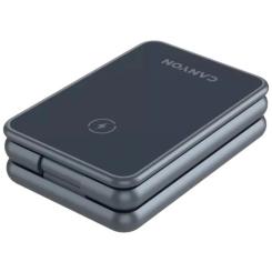 Зарядное устройство Canyon Foldable wireless charger 15W 3in1 Metal Фото 7