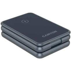 Зарядное устройство Canyon Foldable wireless charger 15W 3in1 Metal Фото 8
