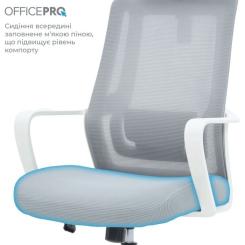 Офисное кресло OfficePro Harmony OC310-W-LG-LG Фото 7