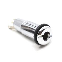 Выходной разъем для гитары Paxphil Cylinder Jack (Chrome) Фото