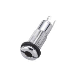 Выходной разъем для гитары Paxphil Cylinder Jack (Chrome) Фото 1