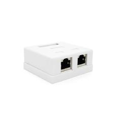 Компьютерная розетка Ritar RJ45x2 FTP, 8P8C, cat.5 Фото 1