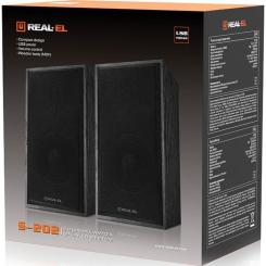 Акустическая система REAL-EL S-202 USB Black Фото 8