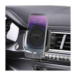 Универсальный автодержатель Acefast D32 Magnetic wireless charging Фото 6