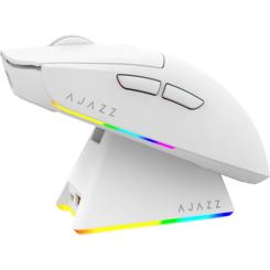 Мышка Ajazz AJ139 V2 MC Wireless/Bluetooth/USB White Фото