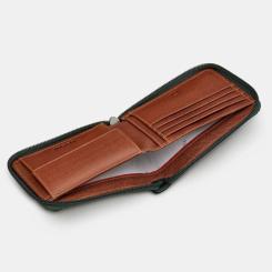 Кошелек Yoshi Y2046 17 Green/Brown Фото 3