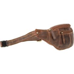 Сумка Visconti 721 Bumbag Large Oil Tan Фото 1