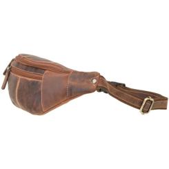 Сумка Visconti 721 Bumbag Large Oil Tan Фото 3