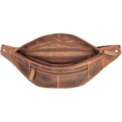 Сумка Visconti 721 Bumbag Large Oil Tan Фото 5