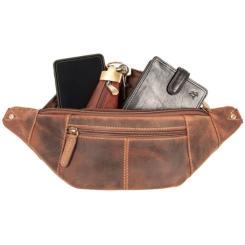 Сумка Visconti 721 Bumbag Large Oil Tan Фото 6