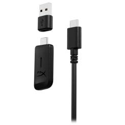 Наушники HyperX Cloud III S Wireless/USB-A/USB-C Black Фото 7