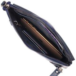 Сумка Canpellini З натуральної шкіри Синя Фото 6