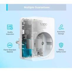 Умная розетка TP-Link Tapo P100M N300 BT 10A Фото 6