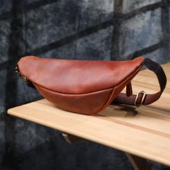 Сумка Shvigel Из натуральной кожи Рыжая Фото 9