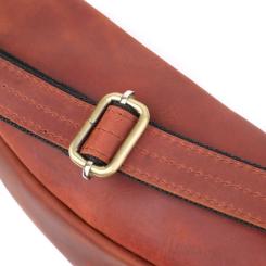 Сумка Shvigel Из натуральной кожи Рыжая Фото 4