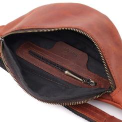 Сумка Shvigel Из натуральной кожи Рыжая Фото 6