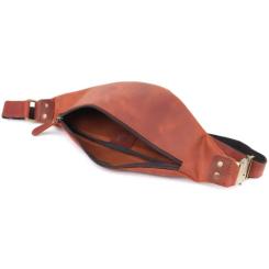 Сумка Shvigel Из натуральной кожи Рыжая Фото 5