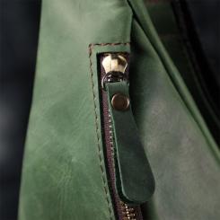 Сумка Shvigel Из натуральной кожи Зеленая Фото 10