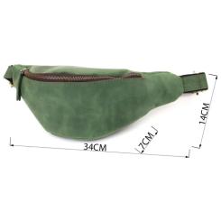 Сумка Shvigel Из натуральной кожи Зеленая Фото 2