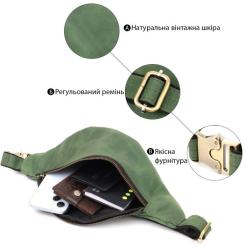 Сумка Shvigel Из натуральной кожи Зеленая Фото 3