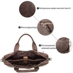 Сумка Shvigel Коричневая Фото 3