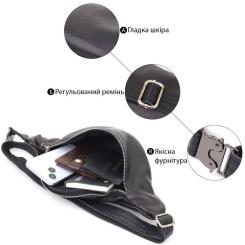 Сумка Shvigel Кожаная Черная Фото 3