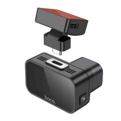 Видеорегистратор HOCO DV10 mini screen dashcam Black Фото 4