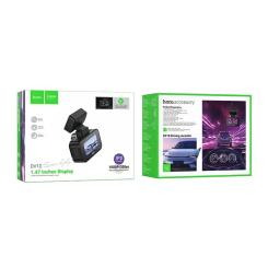 Видеорегистратор HOCO DV10 mini screen dashcam Black Фото 6