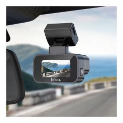 Видеорегистратор HOCO DV10 mini screen dashcam Black Фото 7