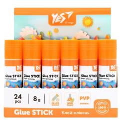 Клей Yes карандаш PVA Orange Line 8г Фото 1