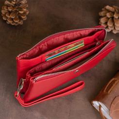Кошелек ST Leather Красный Фото 9