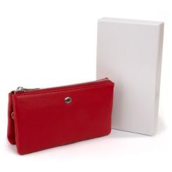 Кошелек ST Leather Красный Фото 6
