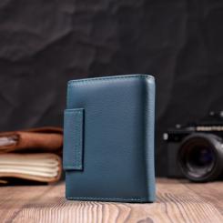 Кошелек ST Leather Из натуральной кожи Бирюзовый Фото 9