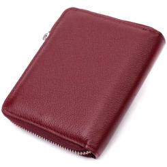 Кошелек ST Leather Из натуральной кожи Бордовый Фото 1