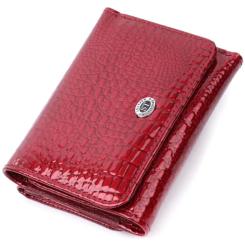 Кошелек ST Leather Из натуральной кожи Красный Фото