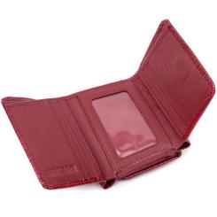 Кошелек ST Leather Из натуральной кожи Красный Фото 6