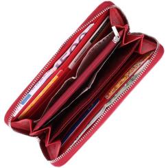 Кошелек ST Leather Из натуральной кожи Красный Фото 5