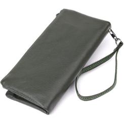 Кошелек ST Leather Из натуральной кожи Зеленый Фото 1