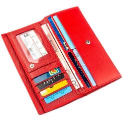 Кошелек ST Leather Червоний Фото 3
