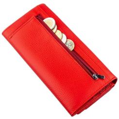 Кошелек ST Leather Червоний Фото 5