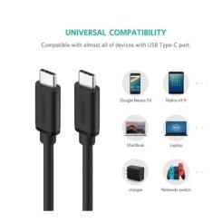Дата кабель Ugreen USB-C to USB-C 2.0m Фото 2