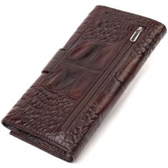 Портмоне Canpellini Из натуральной кожи Коричневое Фото 1