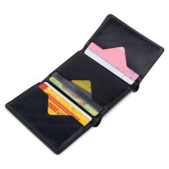 Портмоне Grande Pelle Кожаное Синее Фото 5