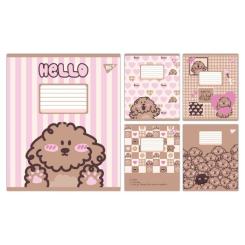 Тетрадь Yes Hello Puppy А5 24 аркушів лінія Фото