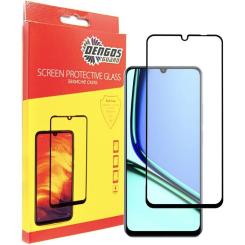 Стекло защитное Dengos Full Glue Realme Note 60 Black Фото