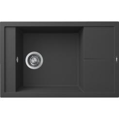 Мойка кухонная Elleci UNICO 305 nero 40 Фото